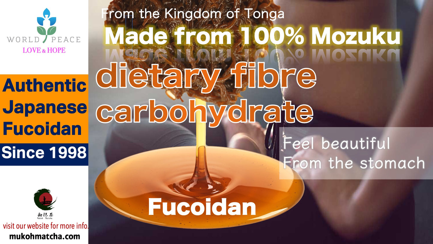 Long & Best seller Ultra Low (Small) Molecular Weight Fucoidan Beverage
