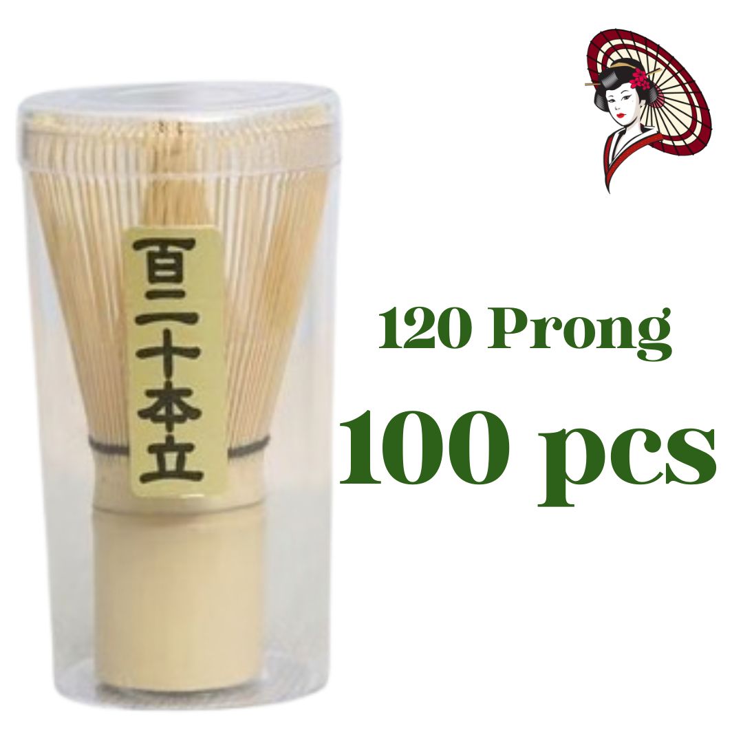 Bamboo Matcha Whisk (Chasen) – 80 / 100 / 120 Prong | Matcha Tools & Accessories