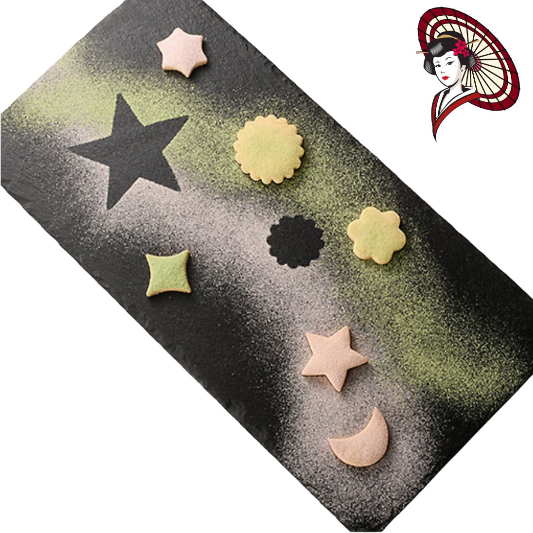 Non-Melting Matcha Powdered Sugar Matcha-Flavored Decorative Powder