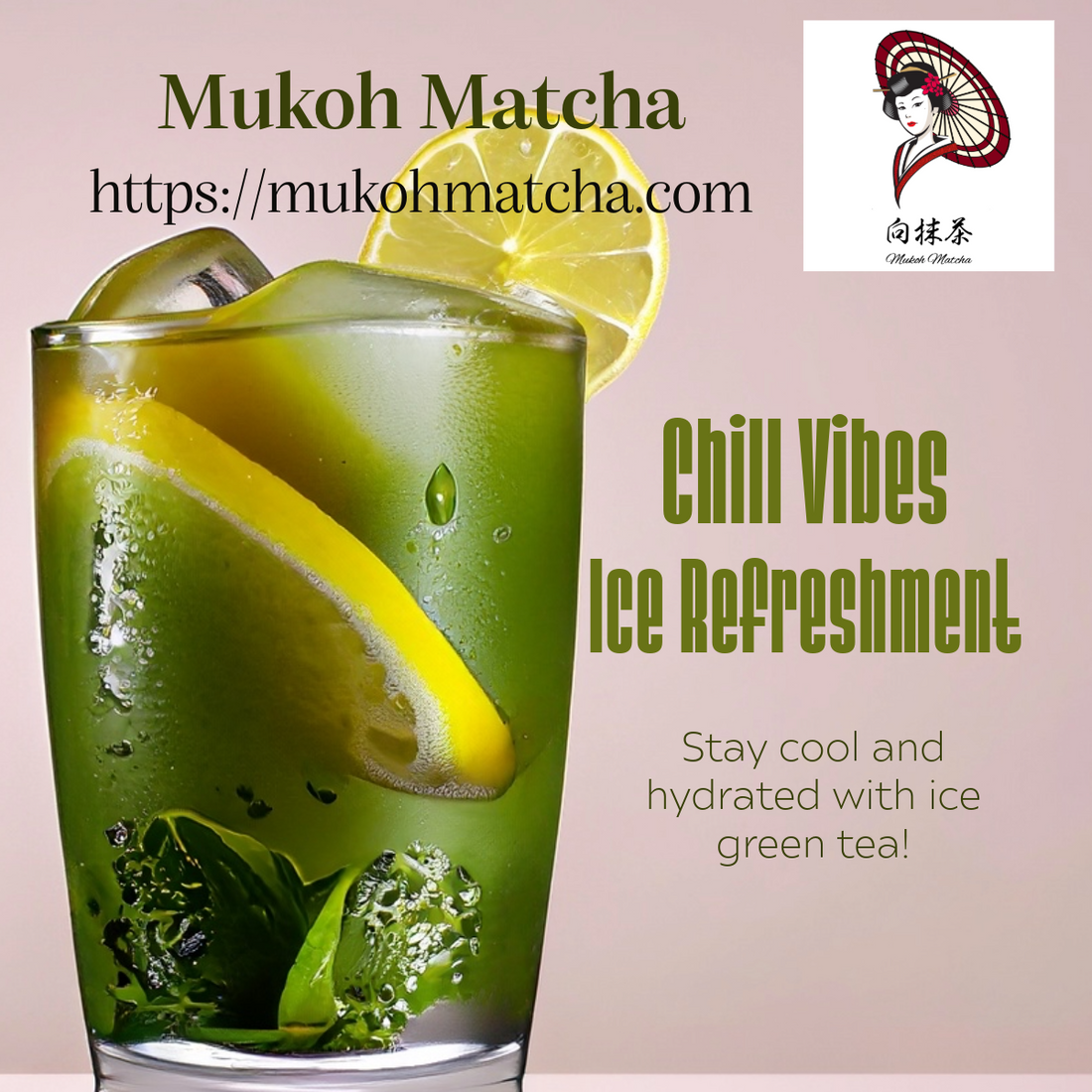 Savoring Summer: The Art of Crafting Iced Green Tea with Mukoh Matcha