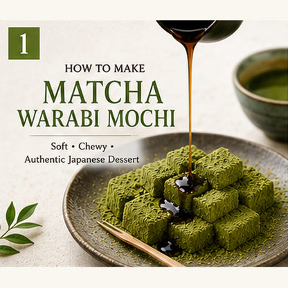 Pure Hon-Warabi Starch 100g 100% Wild Warabi Root from Southern Kyushu, Japan