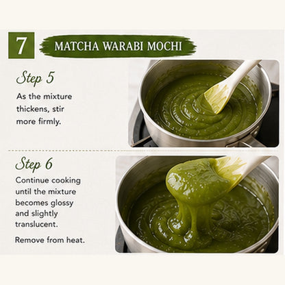 Pure Hon-Warabi Starch 100g 100% Wild Warabi Root from Southern Kyushu, Japan