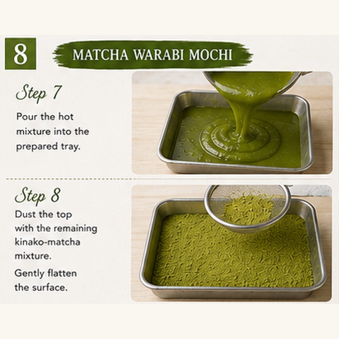 Pure Hon-Warabi Starch 100g 100% Wild Warabi Root from Southern Kyushu, Japan