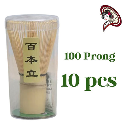 Bamboo Matcha Whisk (Chasen) – 80 / 100 / 120 Prong | Matcha Tools & Accessories