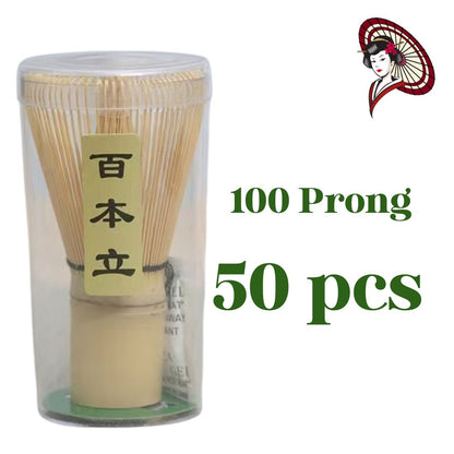 Bamboo Matcha Whisk (Chasen) – 80 / 100 / 120 Prong | Matcha Tools & Accessories