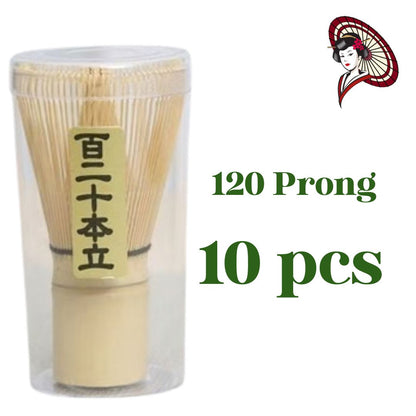 Bamboo Matcha Whisk (Chasen) – 80 / 100 / 120 Prong | Matcha Tools & Accessories