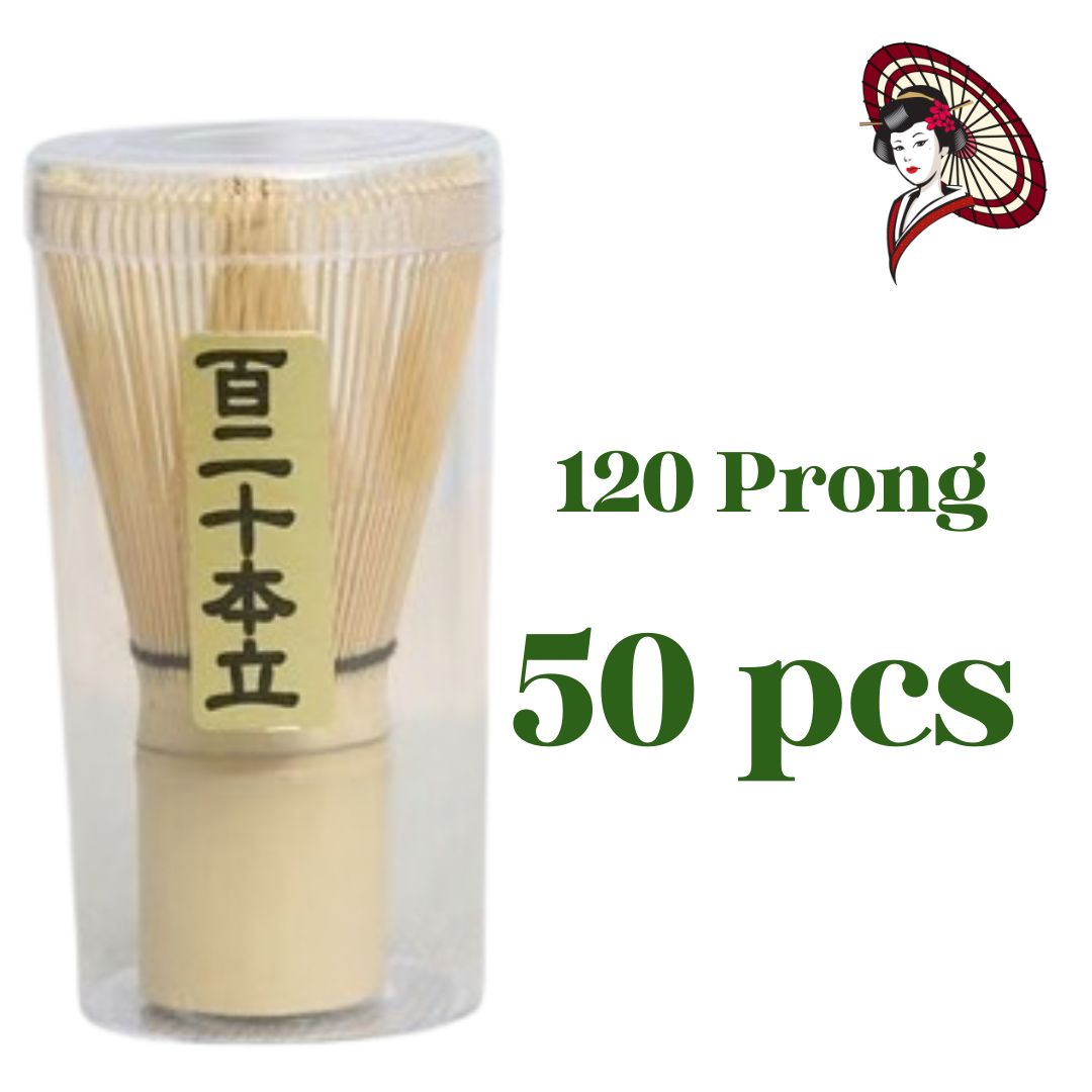 Bamboo Matcha Whisk (Chasen) – 80 / 100 / 120 Prong | Matcha Tools & Accessories