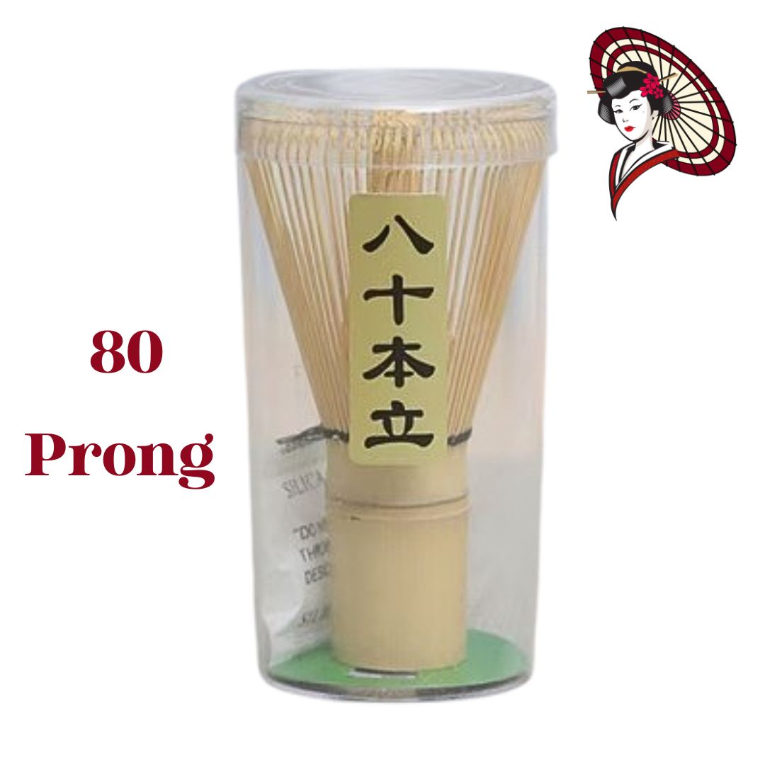 Bamboo Matcha Whisk (Chasen) – 80 / 100 / 120 Prong | Matcha Tools & Accessories