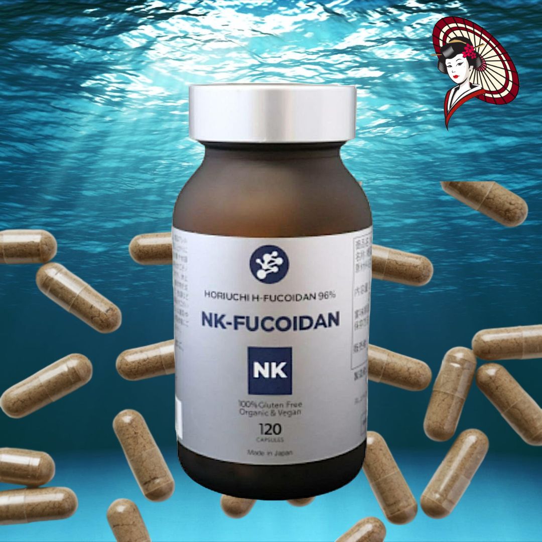 [NK-FUCOIDAN] - High Molecular Weight Fucoidan Capsules 高分子 [フコイダン カプセル] Daily Wellness Supplement