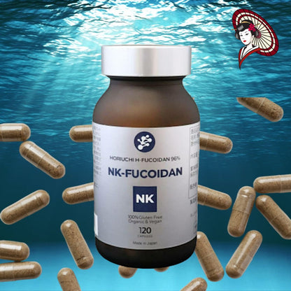 [NK-FUCOIDAN] - High Molecular Weight Fucoidan Capsules 高分子 [フコイダン カプセル] Daily Wellness Supplement