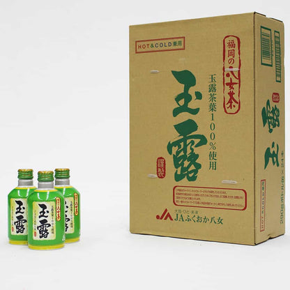 "Dreaming Yame Gyokuro Bottle Cans" 290g x 24 bottles Yame tea from Fukuoka, 100% using Gyokuro tea leaves [八女玉露ボトル缶] 290g × 24本入り 福岡の八女茶 玉露茶葉100%使用