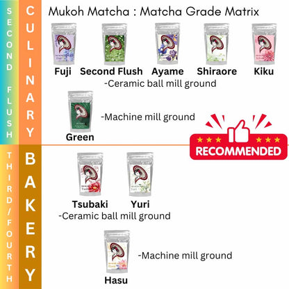 Bulk [Dreaming Matcha (Purple) Japanese Yame Matcha Green tea Powder プレミアムグレード 一番茶 "夢みる抹茶"（紫） [業務用 大容量] 八女 抹茶 粉末 パウダー  1kg / 10kg /20kg