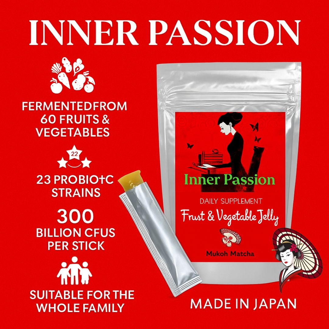 New Item⭐️ Bulk & Wholesale [Inner Passion] – 300 Billion Probiotic Jelly with 60 Fruits & Vegetables | Daily Wellness Supplements