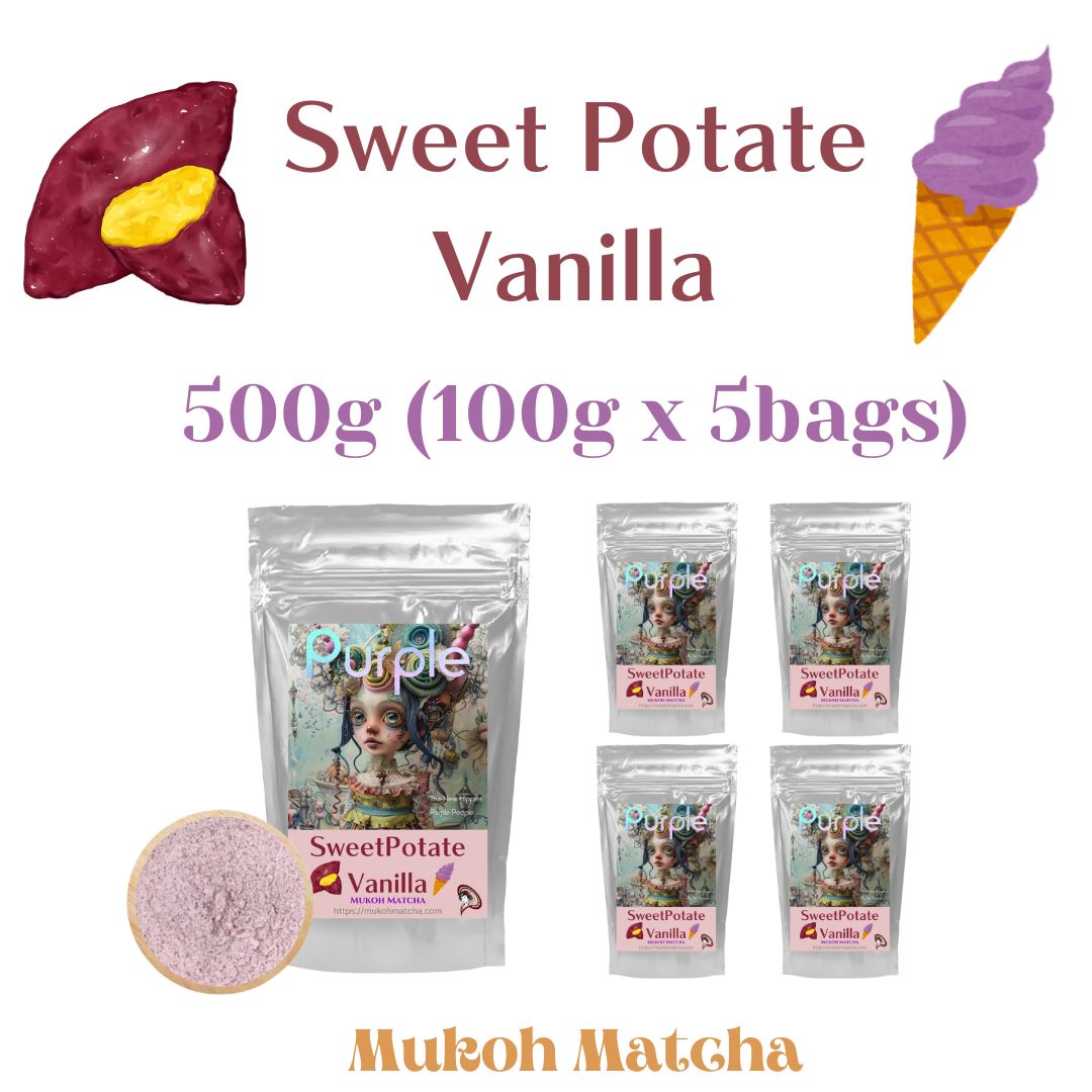 New Item⭐️[SweetPotate Vanilla] Sweet Potate Vanilla Powder – For Latte, Custard, Yogurt, and Baking