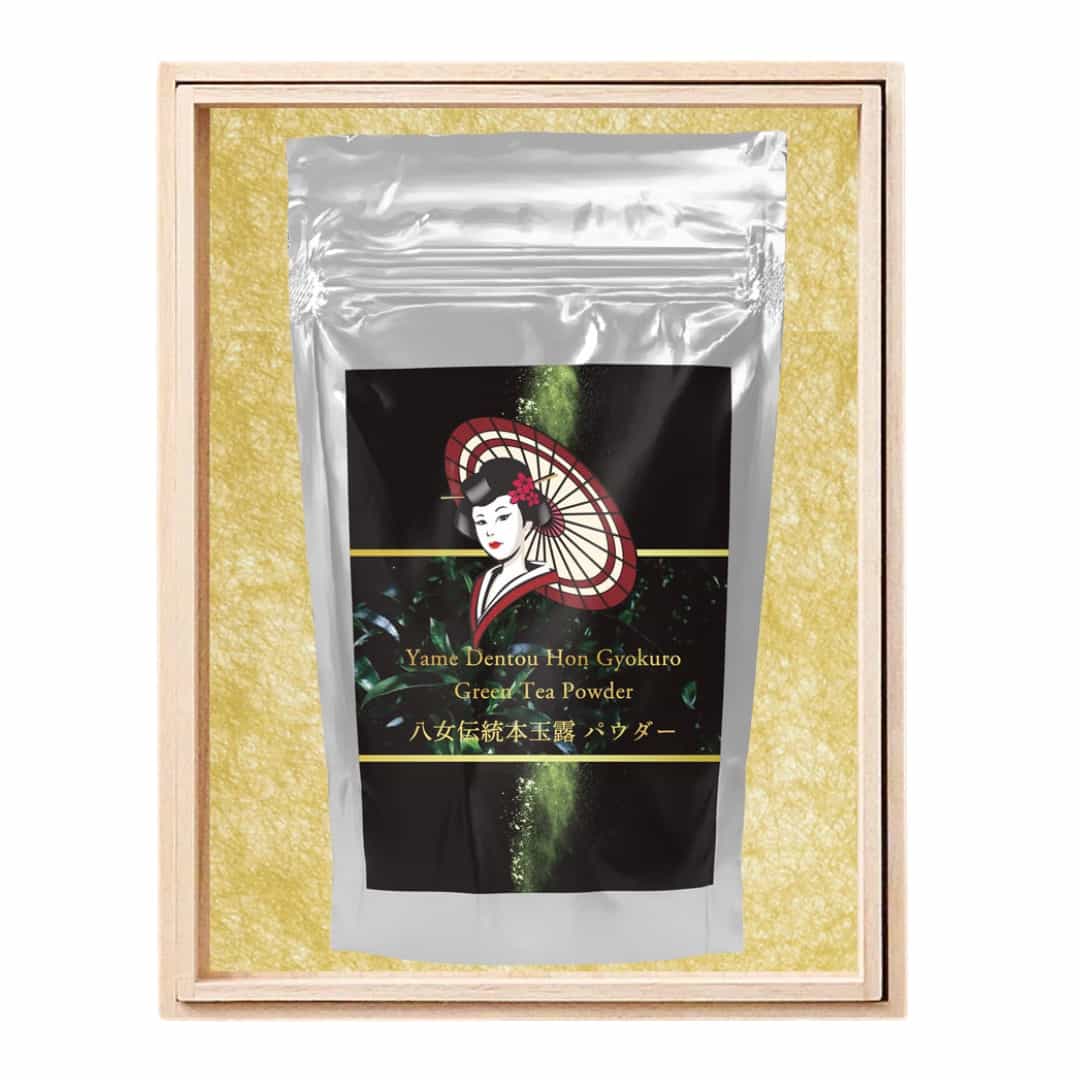 [Dreaming Matcha (The High-End) Gift ] Ceremonial Grade Yame Traditional Authentic Gyokuro Powder "夢みる抹茶"（八女伝統本玉露）粉末 パウダー Mukoh Matcha 向抹茶（むこうまっちゃ）