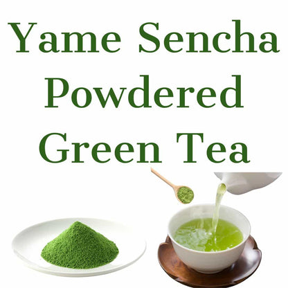 [Mukoh Matcha] 100% Yame-Grown Yamecha First Flush Sencha Powdered Green Tea For Drinking, Cooking, Seasonal Presents, Mother’s Day, Father’s Day, and Souvenirs100% 八女産 八女茶 一番茶 煎茶 粉末緑茶 飲用 料理用 贈り物 ギフト お歳暮 お中元 母の日 父の日 お土産