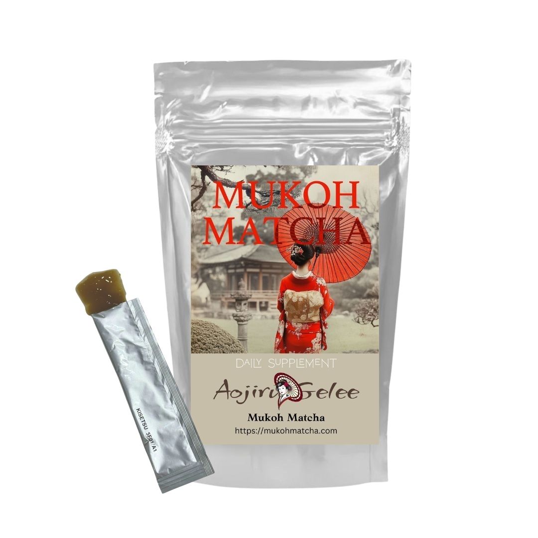 Mukoh Matcha [Aojiru Gelee] – Seasonal Fruits & Vegetables Jelly with Probiotics | Daily Wellness Supplements