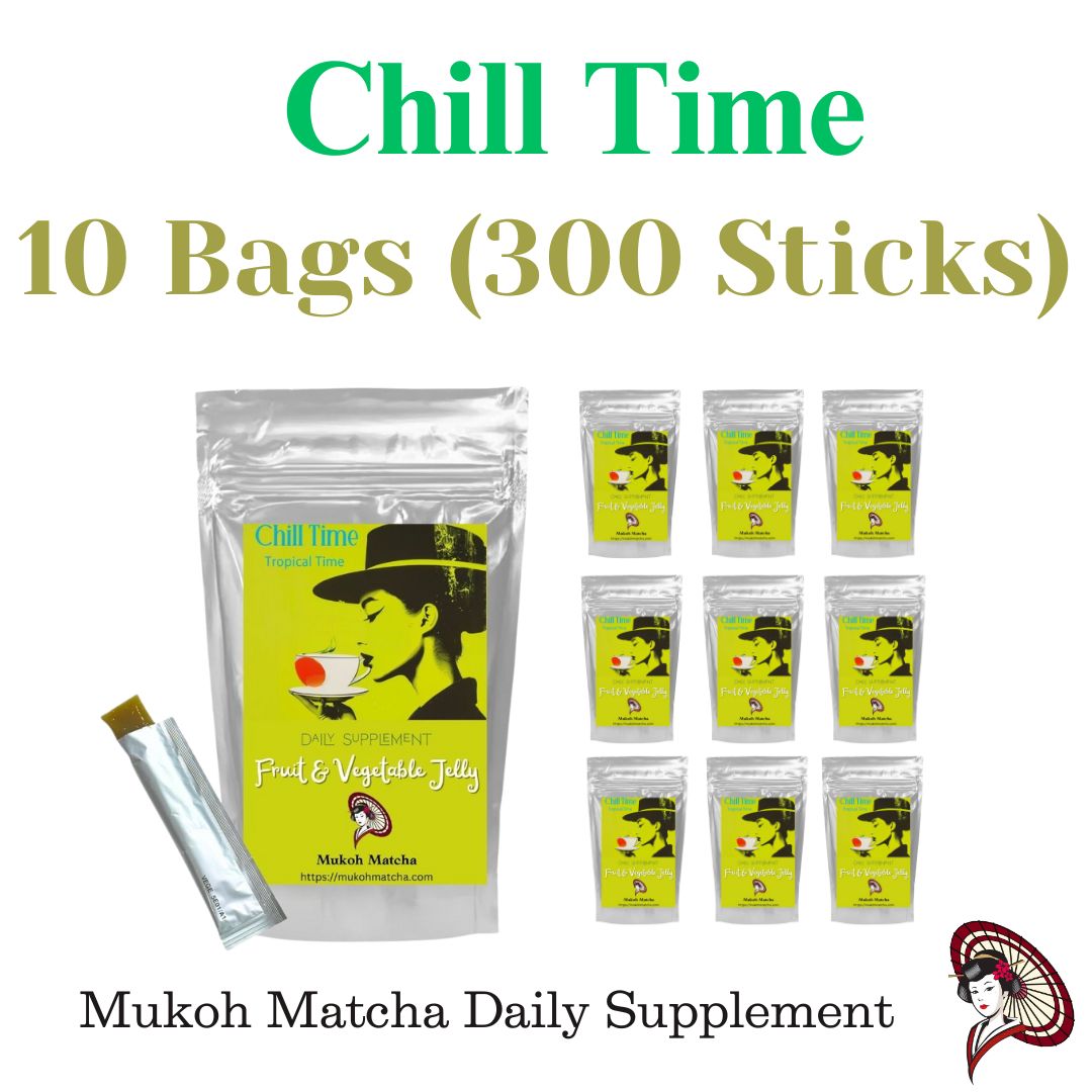 [Chill Time] – Probiotic Jelly with Aojiru Extract & Fruits | Daily Wellness Supplements