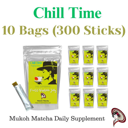 [Chill Time] – Probiotic Jelly with Aojiru Extract & Fruits | Daily Wellness Supplements