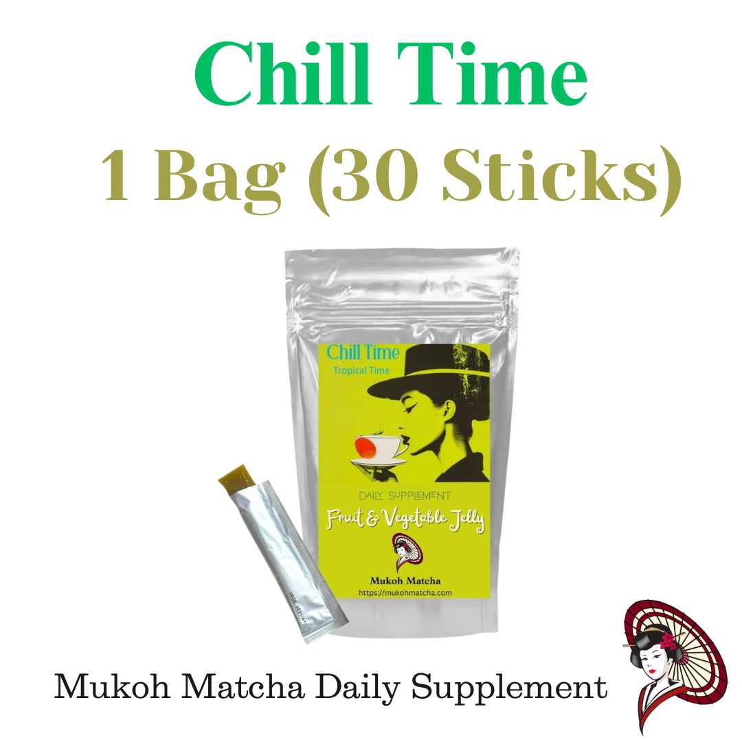 [Chill Time] – Probiotic Jelly with Aojiru Extract & Fruits | Daily Wellness Supplements
