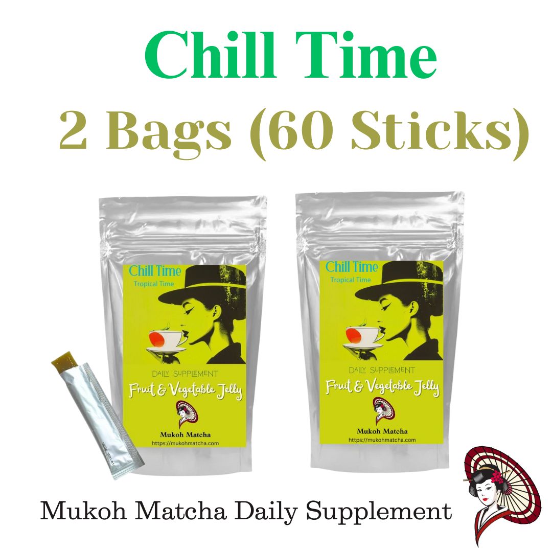 [Chill Time] – Probiotic Jelly with Aojiru Extract & Fruits | Daily Wellness Supplements