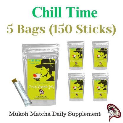 [Chill Time] – Probiotic Jelly with Aojiru Extract & Fruits | Daily Wellness Supplements