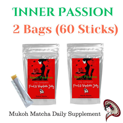 [Inner Passion] – 300 Billion Probiotic Jelly with 60 Fruits & Vegetables | Daily Wellness Supplements