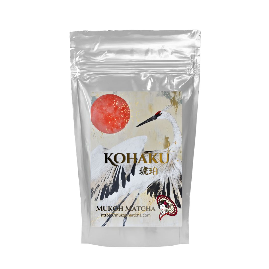 🍵 琥珀 [Kohaku] – Yame Sencha with Gold Powder Gift