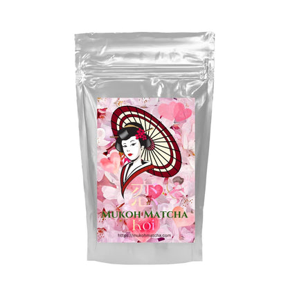 ❤️ [恋- Koi] Culinary Grade Matcha 100% Yame-Grown Dreaming Yamecha Stem Matcha Green Tea Powder For Drinking, Cooking, Seasonal Presents, Mother’s Day, Father’s Day, and Souvenirs