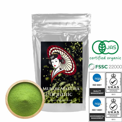 [100g Dreaming Organic Yame Gift Matcha ] – JAS Certified, FSSC 22000 & ISO Certified for Quality and Safety