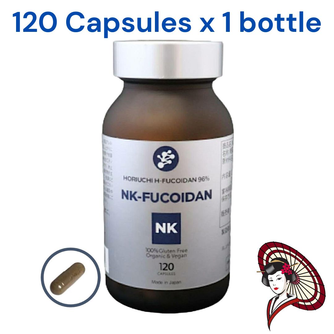 [NK-FUCOIDAN] - High Molecular Weight Fucoidan Capsules 高分子 [フコイダン カプセル] Daily Wellness Supplement