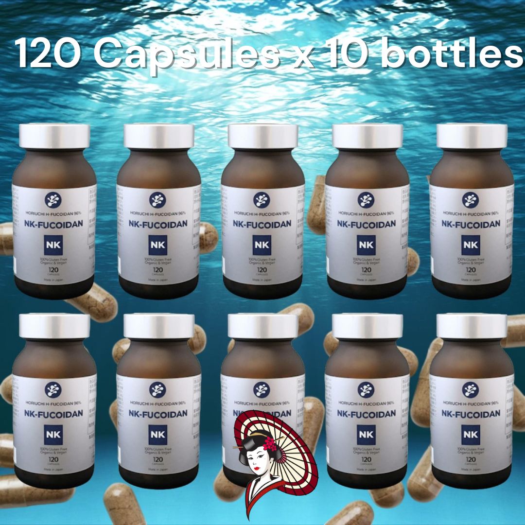 [NK-FUCOIDAN] - High Molecular Weight Fucoidan Capsules 高分子 [フコイダン カプセル] Daily Wellness Supplement
