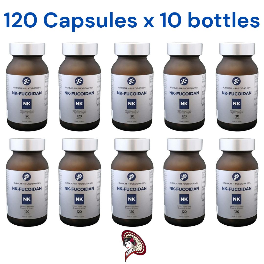 [NK-FUCOIDAN] - High Molecular Weight Fucoidan Capsules 高分子 [フコイダン カプセル] Daily Wellness Supplement