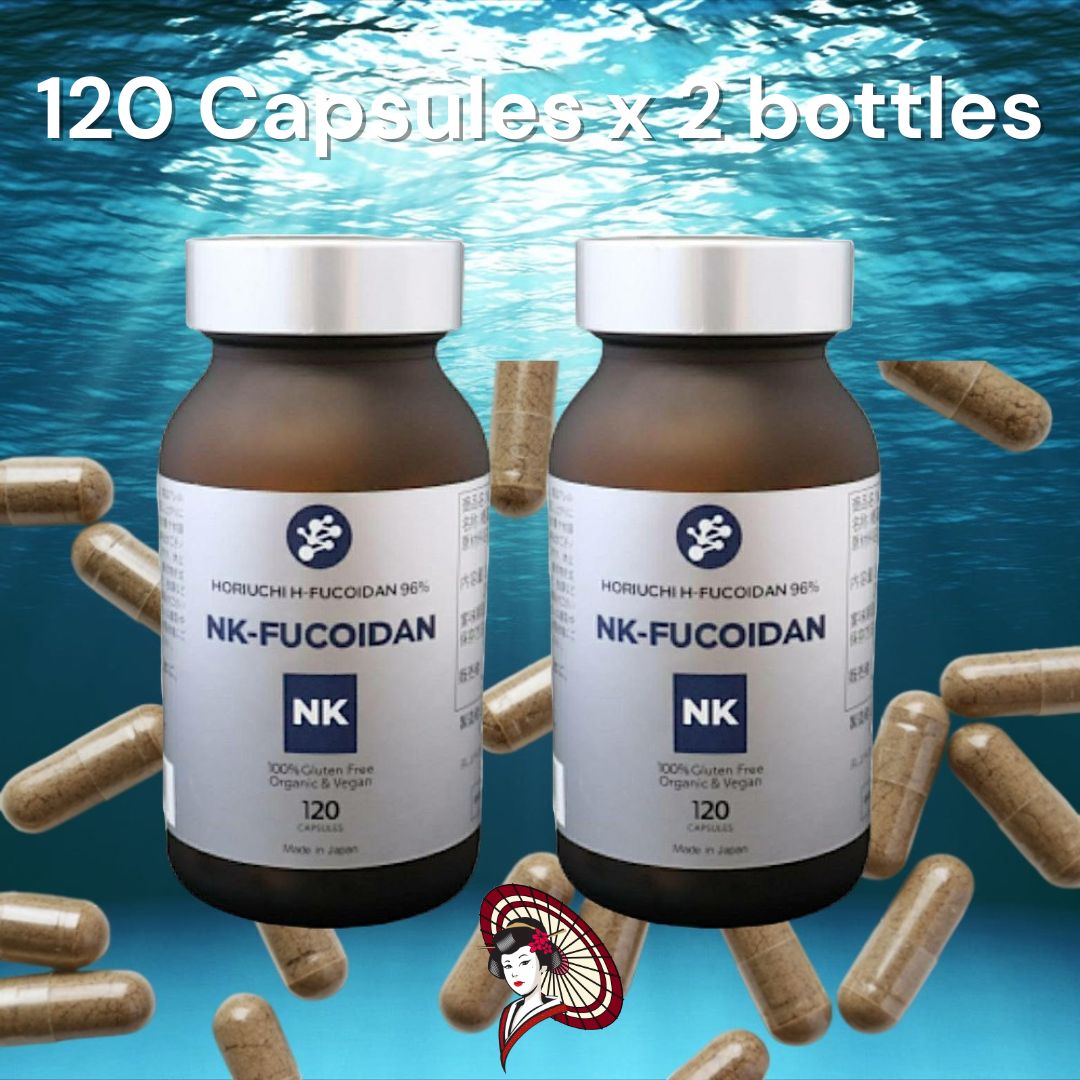 [NK-FUCOIDAN] - High Molecular Weight Fucoidan Capsules 高分子 [フコイダン カプセル] Daily Wellness Supplement