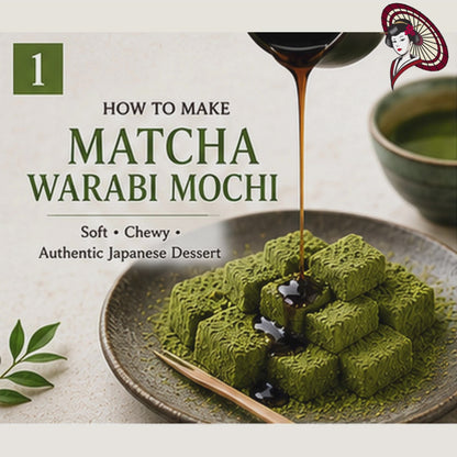 Pure Hon-Warabi Starch 100g 100% Wild Warabi Root from Southern Kyushu, Japan