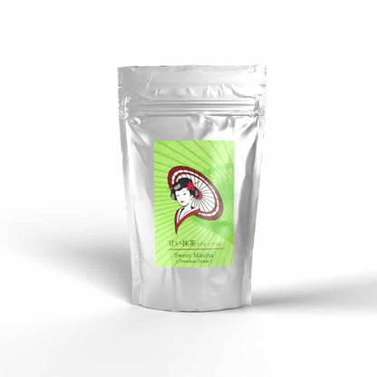 Direct Trade Premium Grade [Sweet Matcha] Sweetened matcha green tea powder ready for latte, baking, sweets etc.