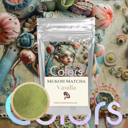 Bulk & Wholesale [Vanilla Matcha] Sweet Vanilla & Creamy Matcha – Perfect for Iced Lattes, Baking, and Desserts – Easy to Use
