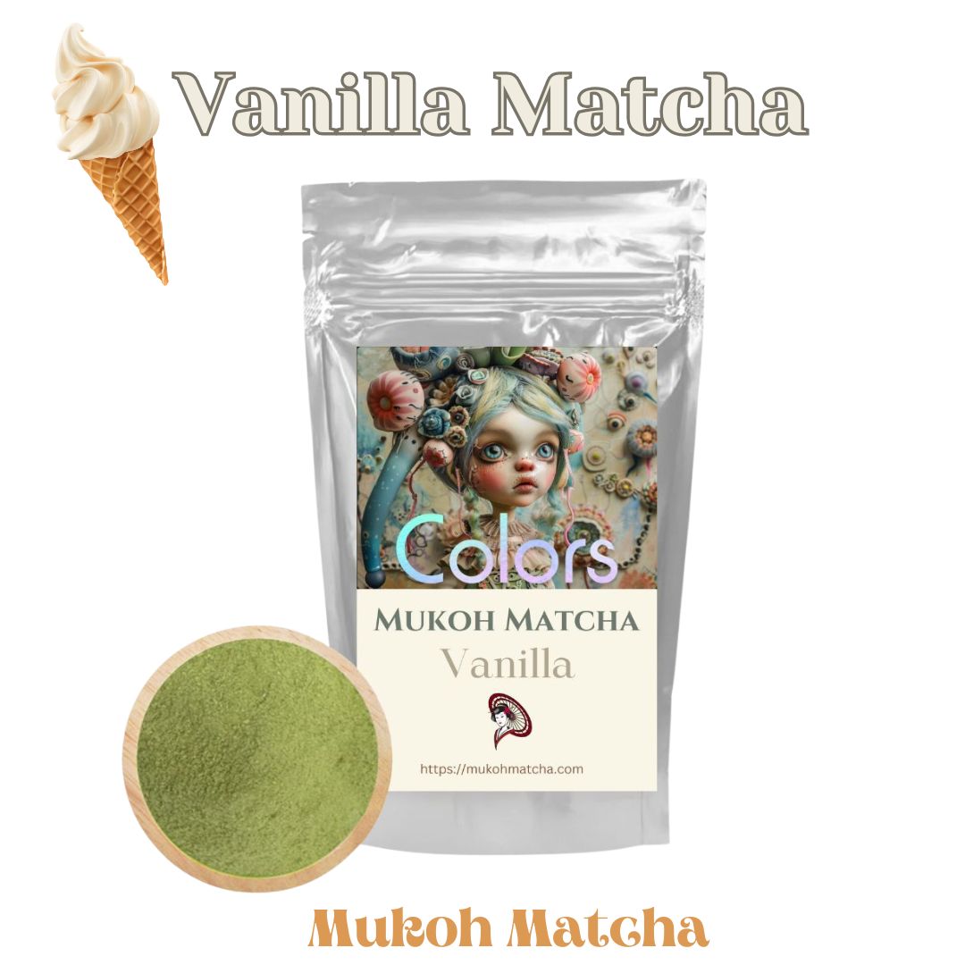 New Item⭐️[Vanilla Matcha] Sweet Vanilla & Creamy Matcha – Perfect for Iced Lattes, Baking, and Desserts – Easy to Use