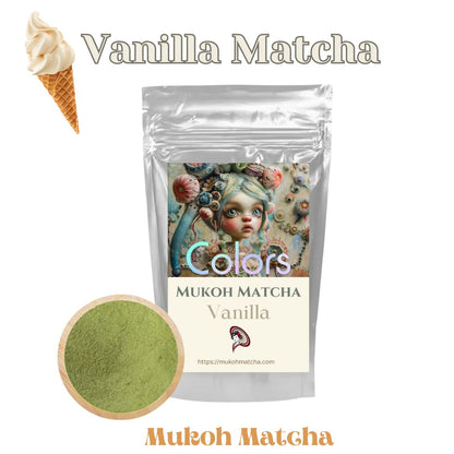 New Item⭐️[Vanilla Matcha] Sweet Vanilla & Creamy Matcha – Perfect for Iced Lattes, Baking, and Desserts – Easy to Use