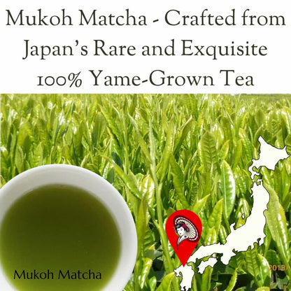 [Mukoh Matcha] 100% Yame-Grown Yamecha First Flush Sencha Powdered Green Tea For Drinking, Cooking, Seasonal Presents, Mother’s Day, Father’s Day, and Souvenirs100% 八女産 八女茶 一番茶 煎茶 粉末緑茶 飲用 料理用 贈り物 ギフト お歳暮 お中元 母の日 父の日 お土産