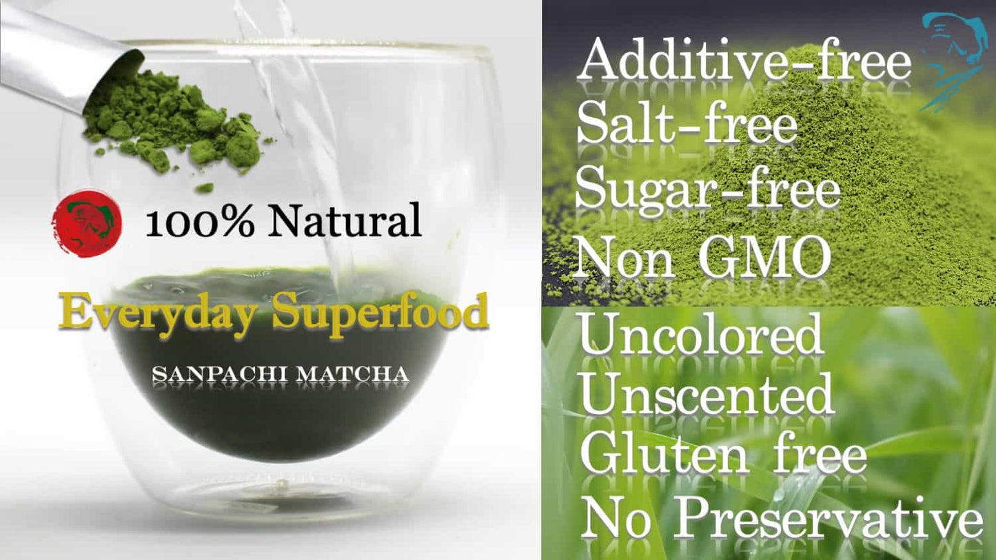 High Quality Genuine Authentic Japanese Matcha Barley Grass Powder Sanpachi 38